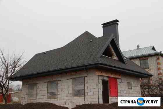 Кровельные работы (срубы, каркасные здания, дома и Короча