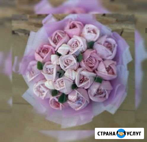 Зефир, зефирные букеты, зефирные наборы Благовещенск - изображение 1
