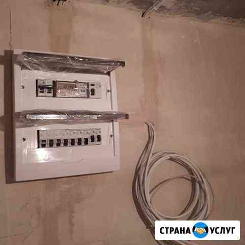 Электромонтаж,электрик,услуги электрика Тольятти