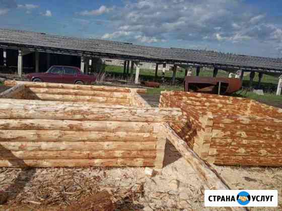 Срубим сруб для бани, дачного домика Белорецк