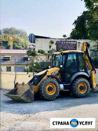 Аренда экскаватор-погрузчик JCB 4CX гидромолот Сочи