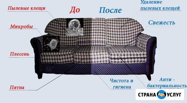 Химчистка мебели на дому Ангарск - изображение 1