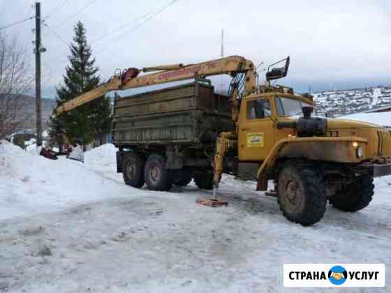 Самосвал самопогрузчик с грейферным захватом Златоуст