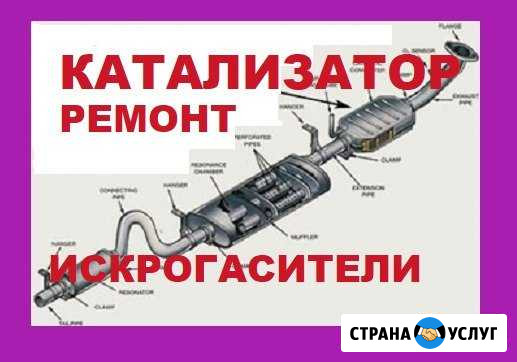 Удалить катализаторы новый бу замена искрогаситель Москва - изображение 1