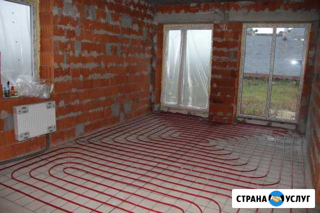 Монтаж отопительных систем, водяные теплые полы Коржевский - изображение 1