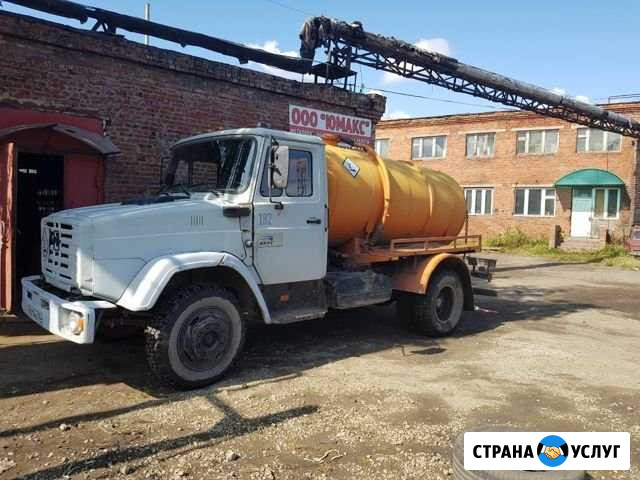 Ас бочка,выкачка канализации,выкачка выгребных ям Омск - изображение 1