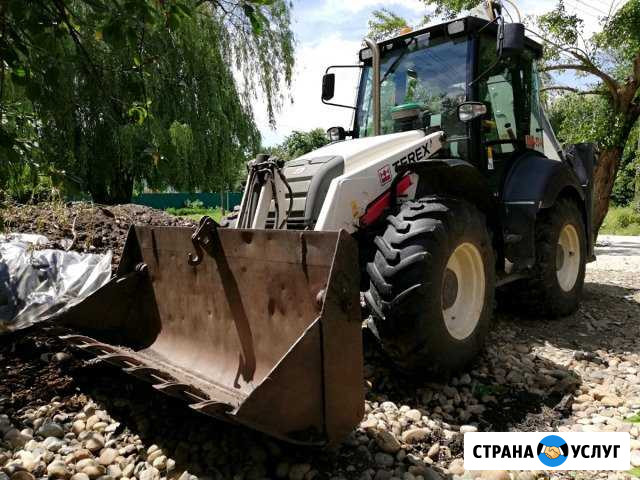 Услуги экскаватора-погрузчика Курганинск - изображение 1