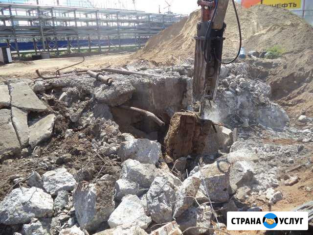 Демонтаж любых сооружений гидромолотом Стерлитамак - изображение 1