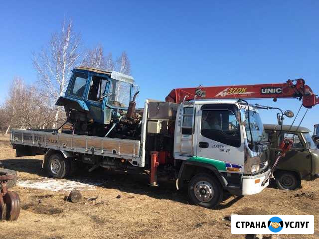 Эвакуатор Грузоперевозки Кран-Манипулятор Благовещенск - изображение 1