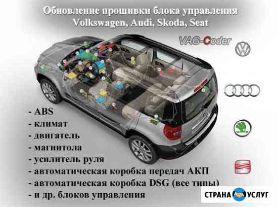 Перепрошивки блоков на Audi, VW, Skoda, Seat Пермь