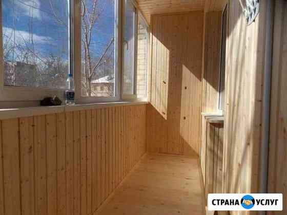 Остекление балконов, лоджии Уфа