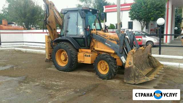 Услуги экскаваторы погрузчика case 580 Изобильный - изображение 1
