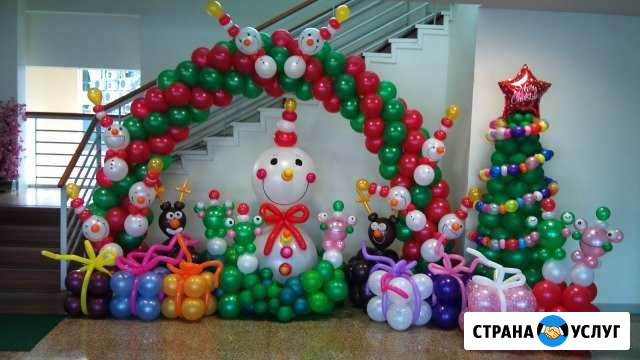 Новогодние фигуры из шаров Пятигорск - изображение 1