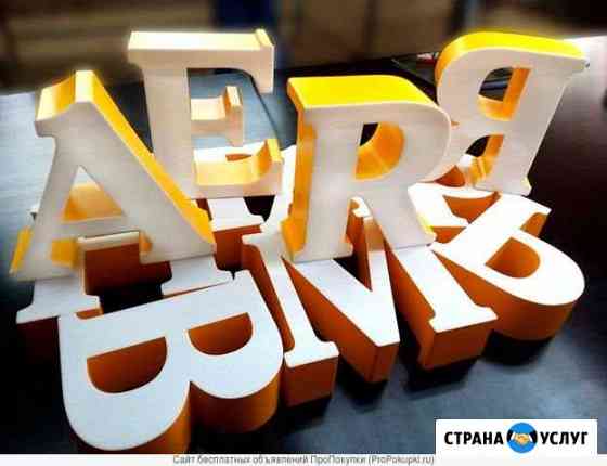 Вывески буквы световые короба наружная реклама Воронеж