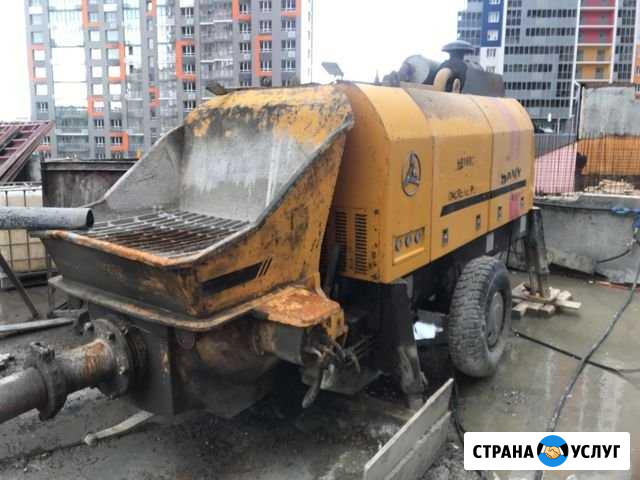 Аренда стационарного бетононасоса sany HBT 60C Казань - изображение 1