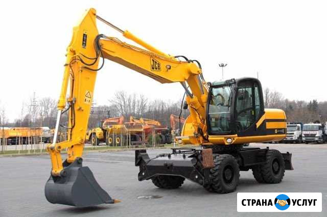 Аренда Колесного полноповоротного экскаватора мск Москва - изображение 1