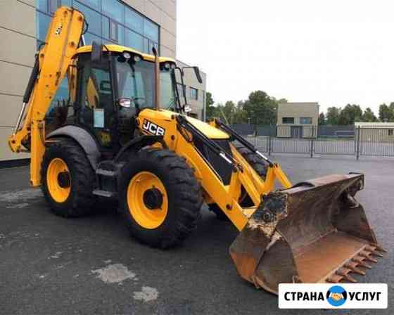 Услуги экскаватора JCB 4CX,ковш,молот Подольск