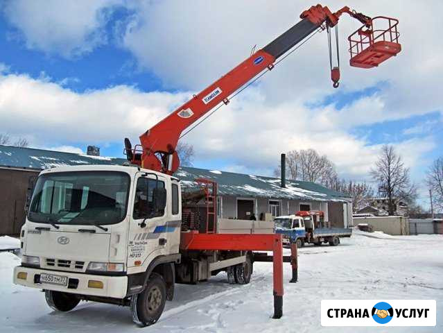 Автовышка 24м.Кран манипулятор 7 т Курск - изображение 1