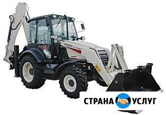 Услуги экскаватора-погрузчика Terex-825 Петрозаводск - изображение 1
