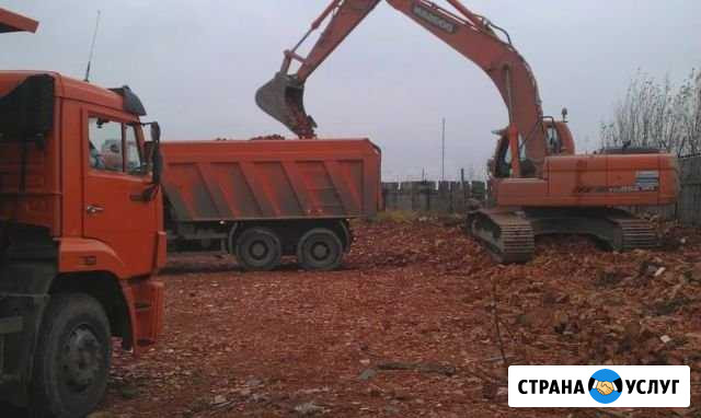 Услуги аренда самосвала экскаватора доставка сыпуч Уфа - изображение 1