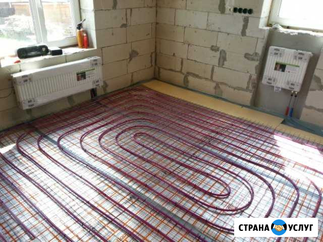 Сантехника, отопление, теплые полы, водоснабжение Курчанская - изображение 1