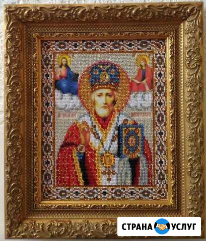 Иконы бисером на заказ Салават - изображение 1
