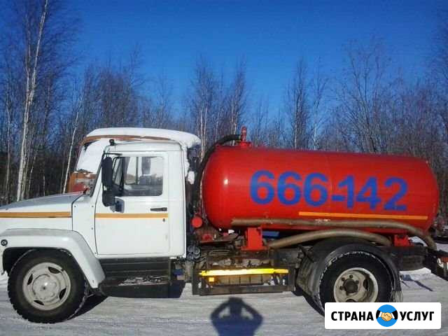 Услуги ассенизаторской машины. Откачка жидких отх Сургут - изображение 1