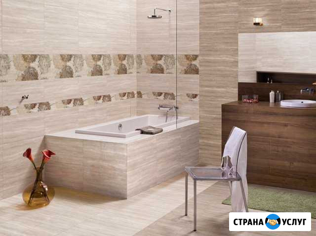 Укладка плитки,монтаж сантехники+установка,3D пн Щербинка - изображение 1