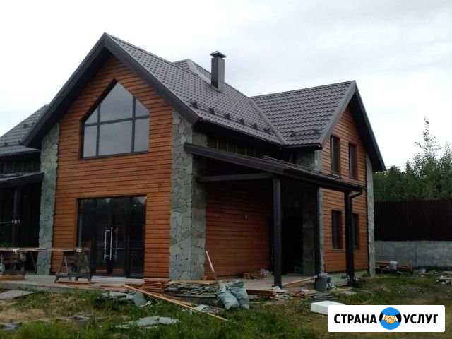 Отделка загородного дома (внутренняя, наружняя) Санкт-Петербург - изображение 1