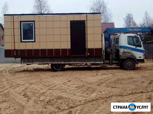 Кран-манипулятор Услуги манипулятора 5т Тверь - изображение 1