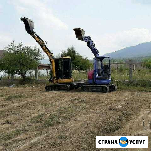 Копаем Траншеи миниэкскаватор Аргун - изображение 1
