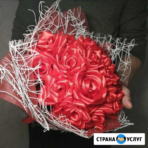 Букет из атласных лент Березники - изображение 1