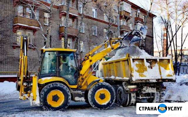 Услуги/Аренда/Экскаватор/Погрузчик/Уборка снега Щербинка - изображение 1