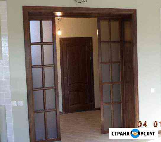Установка дверей межкомнатных Дёмино