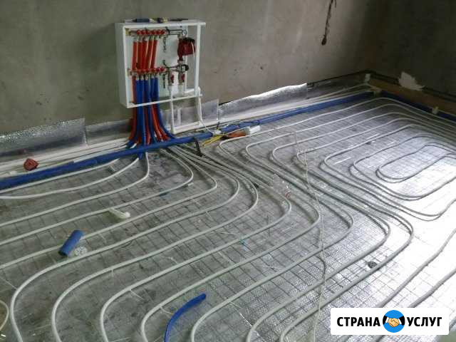 Сантехника, отопление, тёплые полы Черкесск - изображение 1