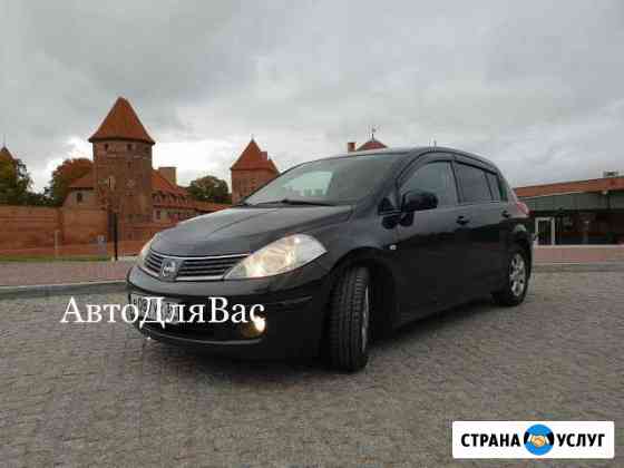 Аренда авто Nissan Tiida. Хэтчбек. АКПП Калининград