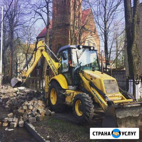 Аренда экскаватора погрузчика NewHolland Калининград - изображение 1