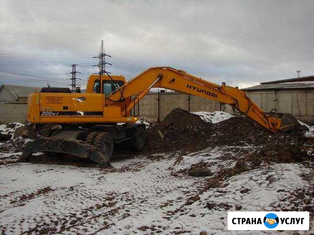 Аренда колесного экскаватора Москва - изображение 1