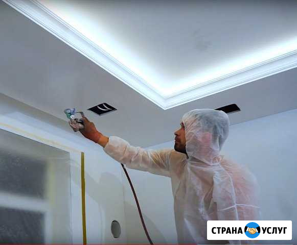 Покраска домов, офисов (стен, потолков), заборов Иркутск - изображение 1