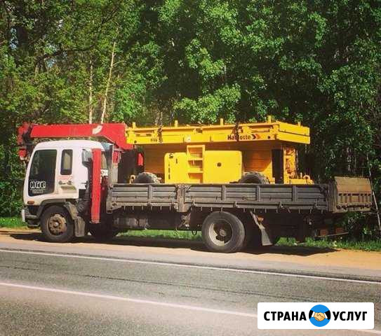 Грузоперевозки краном-манипулятором 3.5.8 тонн Воронеж - изображение 1