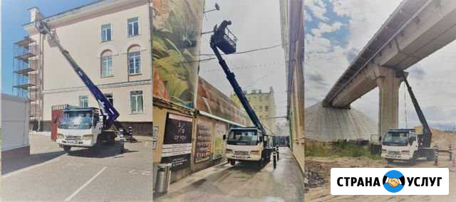 Аренда автовышки 12,16,18,22,24,28 метров агп Санкт-Петербург - изображение 1