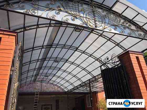 Навесы с поликарбоната Гудермес