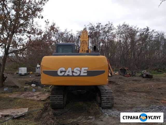 Услуги гусеничного экскаватора case210 Брянск - изображение 1