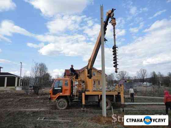 Строительство лэп, бурение отверстий, бкм, ямобур Новочеркасск