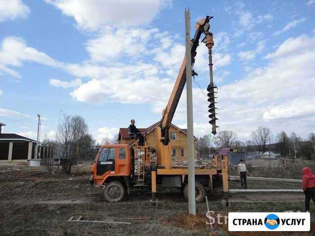 Строительство лэп, бурение отверстий, бкм, ямобур Новочеркасск - изображение 1