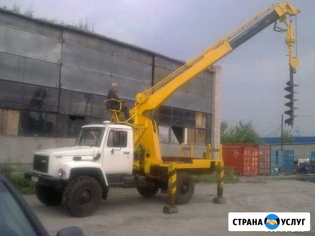 Ямобур вездеход 3 в 1 буровая, бкм. автобуровая Волгоград - изображение 1