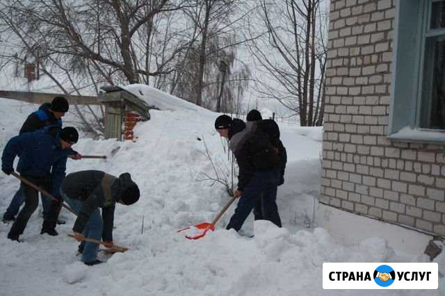 Уборка снега вручную Уфа - изображение 1