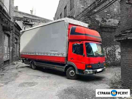 Грузоперевозки 5тн, 24/7,гидроборт,спб,межгород Санкт-Петербург