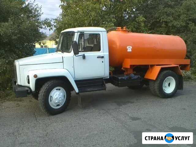 Откачка 3.6 и 5.2кубов длинна шланга до 40 метров Покров - изображение 1