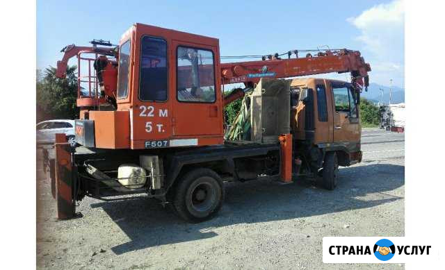 Услуги автокрана, аренда спецтехники, кран, вышка Сочи - изображение 1